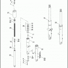 FLSS 1JS9 SOFTAIL SLIM S (2016) FORK, FRONT-FLS,FLSS,FLSTC,FLSTF,FLSTFB,FLSTFBS AND FLST...