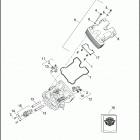 XG500 4NAA STREET 500 (2017) ROCKER ARM ASSEMBLY