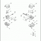 XL1200CX 1LM3 ROADSTER (2017) SWITCHES, HANDLEBAR