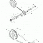 FXSE 1TG9 CVO PRO STREET BREAKOUT (2017) BELT, CHAINS AND SPROCKETS