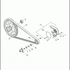 VRSCDX 1HHH NIGHT ROD SPECIAL (2017) BELT AND SPROCKETS
