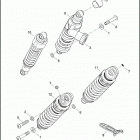 XL1200C 1CT3 1200 CUSTOM (2017) SHOCK ABSORBERS, REAR