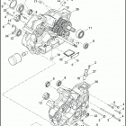 XG500 4NAA STREET 500 (2017) CRANKCASE AND GEARCASE