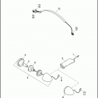 XL883N 4LE2 IRON 883 (2017) TAIL LAMPS AND TURN SIGNALS, REAR - XL883L, XL883N, XL12...