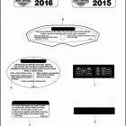 VRSCDX 1HHH NIGHT ROD SPECIAL (2017) Лейбл предостережения