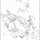FLHTP 1FMC ELECTRA GLIDE STANDARD POLICE (2017) FRAME AND JIFFY STAND
