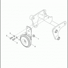 XG500 4NAA STREET 500 (2017) Клаксон