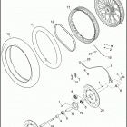 FXDWG 103 1GPM DYNA WIDE GLIDE (2016) WHEEL, FRONT, LACED