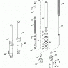 XL1200X 1LC3 FORTY-EIGHT (2016) FORK, FRONT - XL1200X