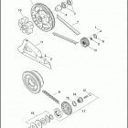 FLHTKSE 1TEF CVO LIMITED (2017) BELT, CHAIN AND SPROCKETS