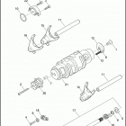 XG500 4NAA STREET 500 (2017) SHIFTER, GEAR