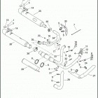 FLHTP 1FMC ELECTRA GLIDE STANDARD POLICE (2017) Глушитель