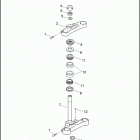 FXDF 1GY4 DYNA FAT BOB (2017) FORK BRACKETS, FRONT