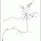 XG500 4NAA STREET 500 (2017) Привод управления сцеплением
