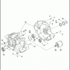 FLSS 1JS9 SOFTAIL SLIM S (2016) CRANKCASE AND ENGINE OIL FILTER - TWIN CAM 110&trade;