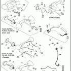 FLHTCU 1FCC ELECTRA GLIDE ULTRA CLASSIC (2017) TAIL LAMP AND TURN SIGNALS, REAR