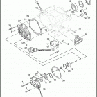 FXDF 103 1GYM DYNA FAT BOB 103 (2017) TRANSMISSION BEARINGS AND COVERS