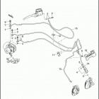 FLTRX 1KHM ROAD GLIDE (2016) BRAKE LINES, FRONT - ABS