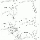 FXDL 1GN4 DYNA LOW RIDER (2016) HANDLEBAR - FLD, FXDB, FXDF, FXDWG, FXDL AND FXDLS