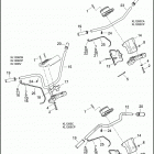 XL1200V 1LF3 SEVENTY-TWO (2016) HANDLEBAR AND THROTTLE CONTROL - XL1200C, XL1200CA, XL12...