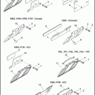 FLTRX 1KHM ROAD GLIDE (2016) LICENSE PLATE BRACKETS