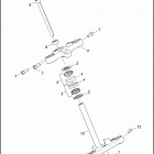 XG750 4NBB STREET 750 (2015) FORK BRACKETS, FRONT