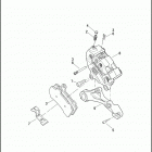 FLHTCUSE8 1PR8 CVO ULTRA CLASSIC (2013) BRAKE CALIPER, REAR