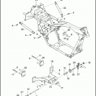 FLRT 1MCM FREEWHEELER (2016) FRAME, INTERMEDIATE AND FORK, REAR