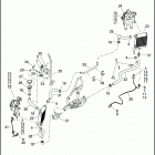 FLHTK 1KEL ULTRA LIMITED (2015) RADIATOR, COOLANT HOSES & BOTTLE