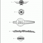 FLSS 1JS9 SOFTAIL SLIM S (2016) FUEL TANK TRIM