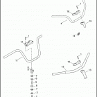 FXDBA 1VB4 DYNA STREET BOB (H-D1) (2013) HANDLEBAR - FXDBA, FXDBP