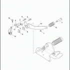 XG500 4NAA STREET 500 (2016) SHIFTER LEVER