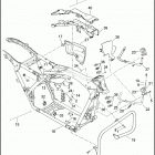 FLTRX 1KHM ROAD GLIDE (2016) FRAME AND JIFFY STAND