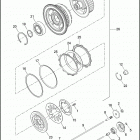 FLTRX 1KHM ROAD GLIDE (2016) CLUTCH - CONVENTIONAL - TWIN CAM 103&trade; - FLHR, FLHR...