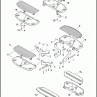 FLTRX 1KHM ROAD GLIDE (2016) FOOTBOARDS, OPERATOR