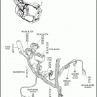 XG750 4NBB STREET 750 (2015) WIRING HARNESS, MAIN (REAR LOWER)