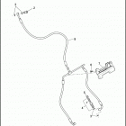 FLTRX 1KHM ROAD GLIDE (2016) BRAKE LINE, FRONT - NON-ABS
