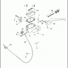 FLHTP 1FMM ELECTRA GLIDE STANDARD POLICE (2016) CLUTCH CONTROL - FLHTP