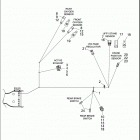 FLHX 1KBM STREET GLIDE (2016) WIRING HARNESS, MAIN, NON-ABS (FAIRING MODELS) - FLHX (7...