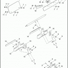 XL883L 4CR2 SUPERLOW 883 (2016) LICENSE PLATE BRACKETS - XL883L, XL1200C, XL1200CA, XL12...
