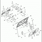 FLHTCUTG 1MAL TRI GLIDE ULTRA CLASSIC (2016) TRUNK DOOR - FLHTCUTG