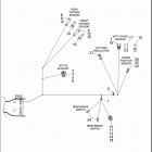 FLTRX 1KHM ROAD GLIDE (2016) WIRING HARNESS, MAIN, NON-ABS (FAIRING MODELS) - FLTRX (...