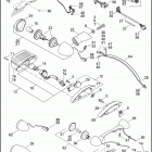 FXDWG 1GP4 DYNA WIDE GLIDE (2016) TAIL LAMP AND TURN SIGNALS, REAR