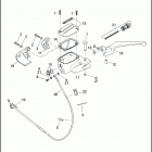 FLTRX 1KHM ROAD GLIDE (2016) CLUTCH CONTROL (FAIRING MODELS)
