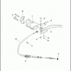 FLHP 1FHM ROAD KING POLICE (2014) CLUTCH CONTROL - FLHP