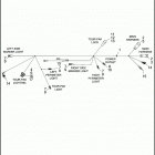 FLTRUSE 1TAN CVO ROAD GLIDE (2015) WIRING HARNESS, TOUR-PAK