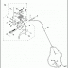VRSCF 1HPH V-ROD MUSCLE (2016) BRAKE CONTROL, FRONT