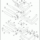 FLSS 1JS9 SOFTAIL SLIM S (2016) EXHAUST SYSTEM - FLS, FLSS, FLSTF, FLSTFB, FLSTFBS AND F...