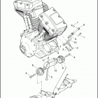 FLTRUSE 1TAN CVO ROAD GLIDE (2015) ENGINE MOUNTS & STABILIZER LINK