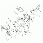 FLTRUSE 1TAN CVO ROAD GLIDE ULTRA (2016) FAIRING, INNER (2 OF 2)